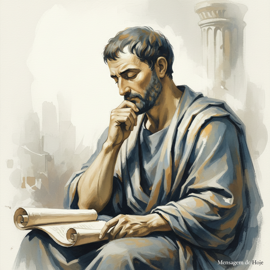 Frase estoica de Cícero: “A verdadeira eloquência reside não apena...” – Mensagem de Hoje