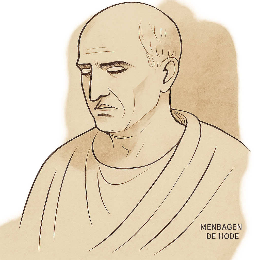 Frase estoica de Cícero: “A verdadeira paz habita na alma que, liv...” – Mensagem de Hoje